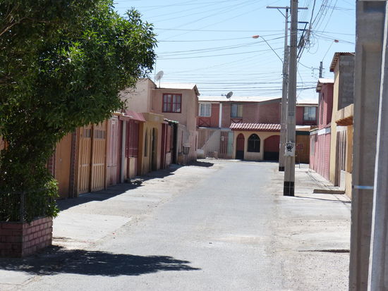 Nebenstraße in Calama