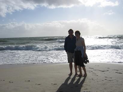 Ha, Mama und Papa! Ein schoenes Foto, was mich an unsere wunderschoene gemeinsame Reise erinnert.