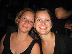 Mirka und ich. Sie ist aus Darmstadt.
So klein ist die Welt.