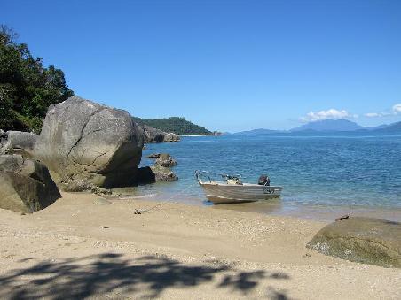 Bootstour auf einsame Insel, Mission Beach