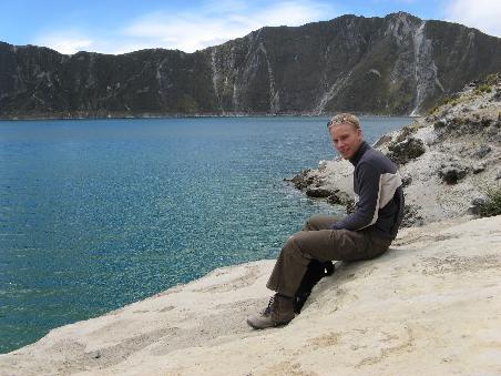 Quilotoa... unten am Krater