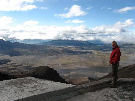 Ausblick vom Refugio