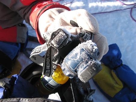 Zeichen der Qualen... die gefrorene Headlamp