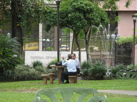 Mittagspause im Parque National