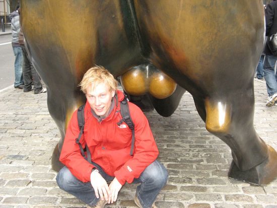 Der Bulle... vorne war der Fotostau zu groß 