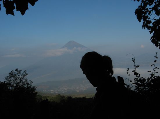 Kati vorm Vulcano Agua... ein andermal 