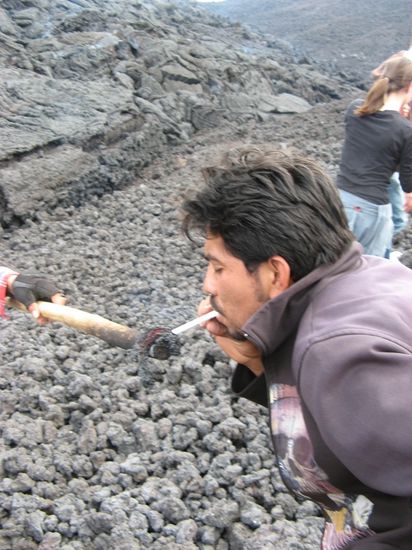 Die Zigarettenpause der anderen Art