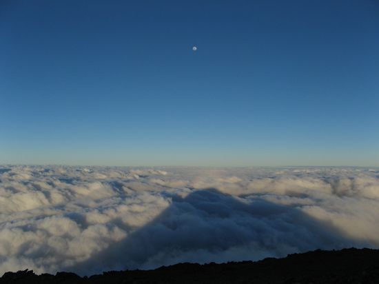 der Schatten des Berges