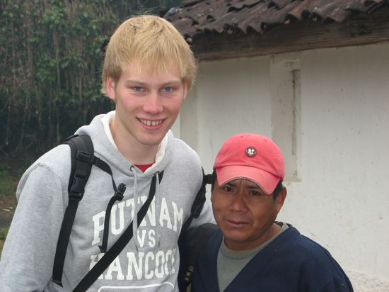 Jonas und Gasper, unsere Guide