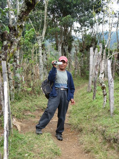 unser Guide fasziniert von moderner Technik