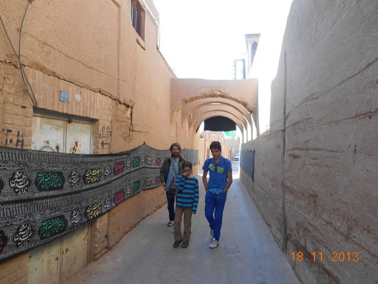 Spaziergang durch die Altstadt (Sinco und Medea haben in diesem Moment nur an Eis gedacht)