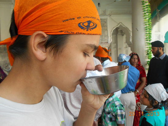 In allen vier Ecken des Geländes gibt es Wasser für die Durstigen.