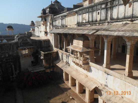 Blick in die Palastanlage