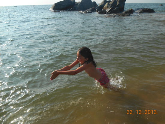 Badespass am Honeybeach