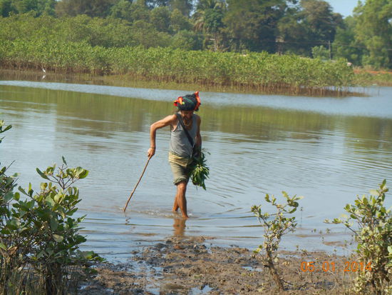 Kleiner Ausflug in ein anderes Dorf - hier ging es nicht mehr weiter