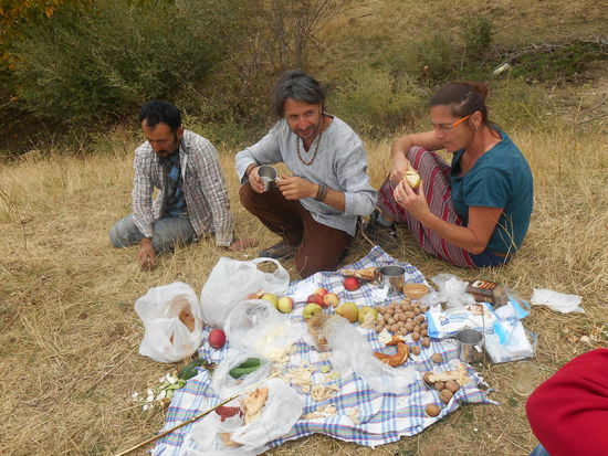 Unser Frühstück vor der Ernte