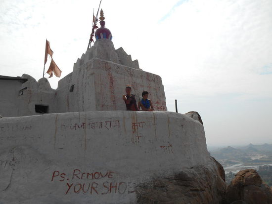 Der Hanumantempel (Affentempel)
