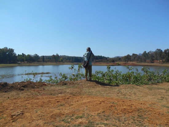 Der See bei Pachmarhi
