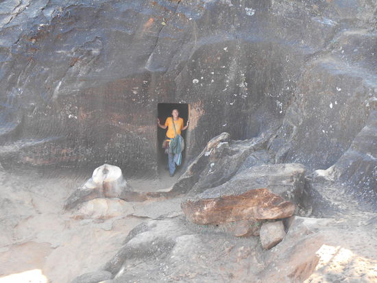 Drinnen war es schön kühl.