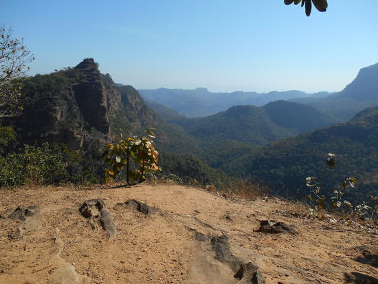 Hier geht es richtig tief runter.