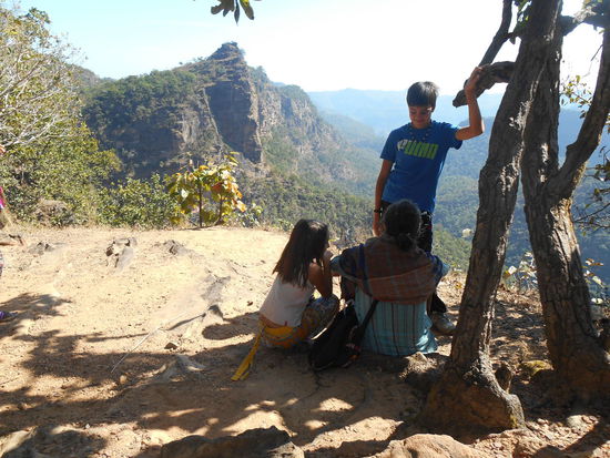 Kleine Pause im Schatten