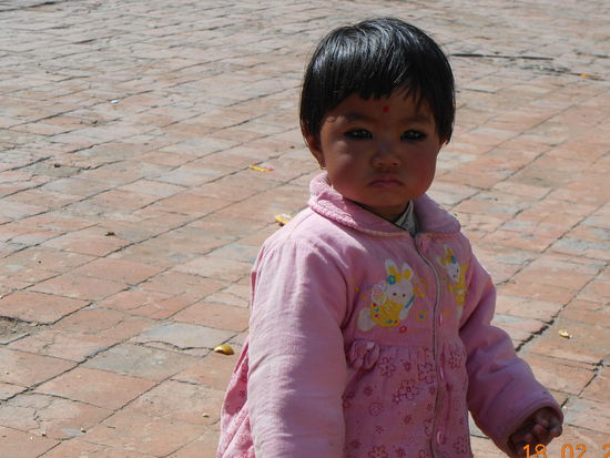 Nepals Kinder sind einfach nur knuddelig.