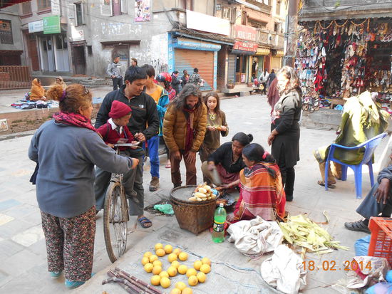 Geröstete Maiskolben
