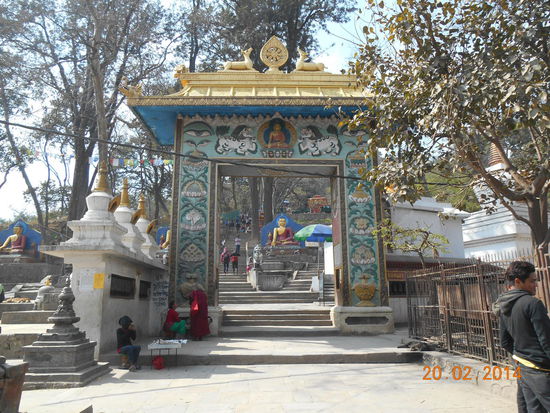 Eingangstor zum Tempelhügel