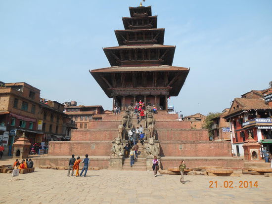 Der grösste Tempel von Bhaktapur
