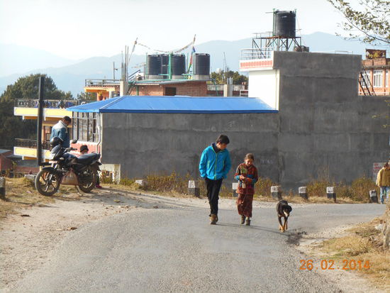 Aufbruch zum Aussichtsturm