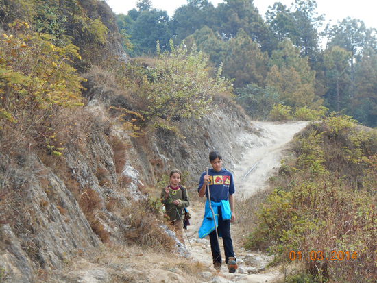 Wenn ich auf Wanderschaft geh, ...