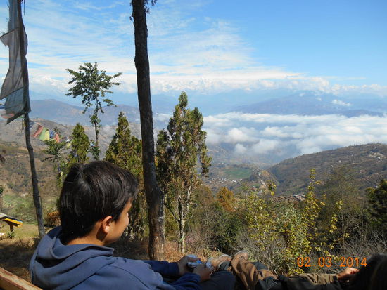 ... konnte man wunderbar entspannen.