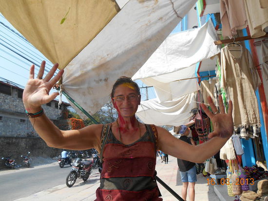 Nach den ersten Farbattacken