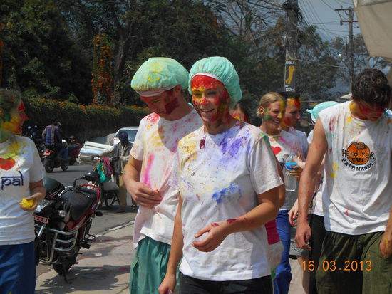 Alle, ob Touristen ...