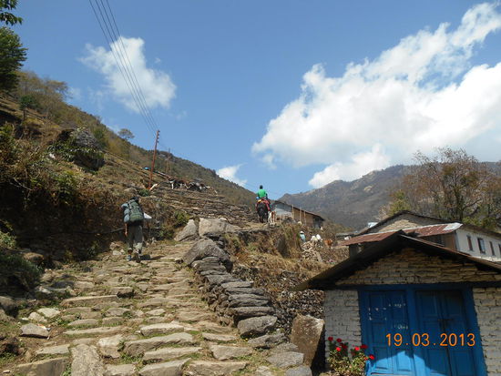 Und immer weiter nach oben