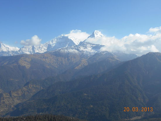 Annapurna I und Annapurna South