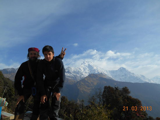 Diese Sicht hat man wirklich nur morgens.