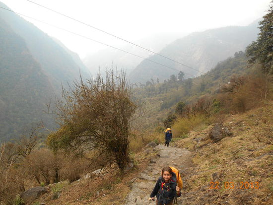 Unsere kleinen Wanderer