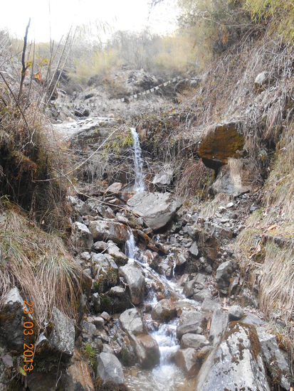 Vorbei an kleinen ...