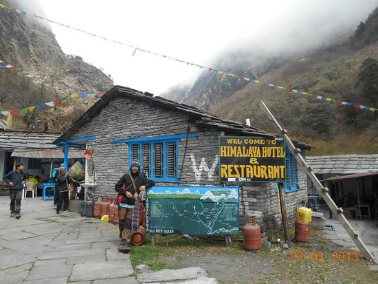 Grössere Pause in Himalaya