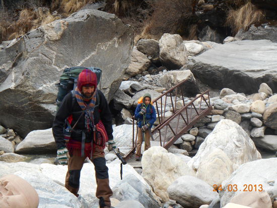 Eiseskälte am frühen Morgen