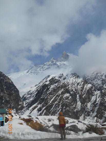 Der Machhapuchhre - gigantisch