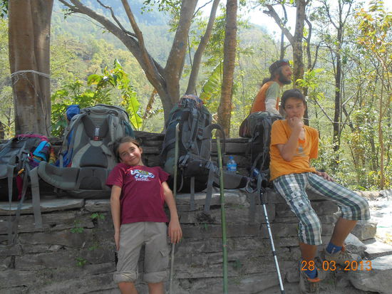 Die Hitze ist echt anstrengend.