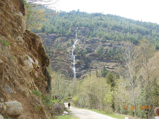 Der grosse Wasserfall ...