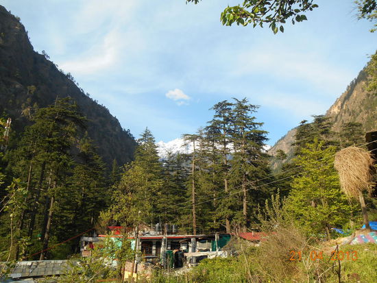 Blick vom Dach des Sunny Houses