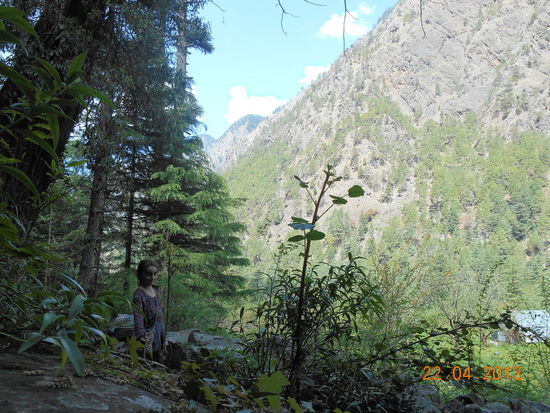 Dorferkundung - Die Hügel waren zum Erklimmen etwas zu steil.