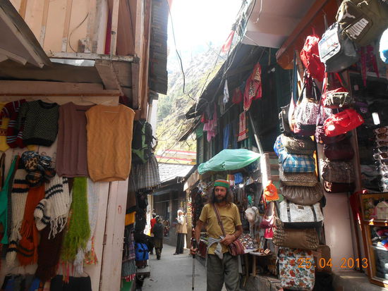 Viele kleine Läden ...