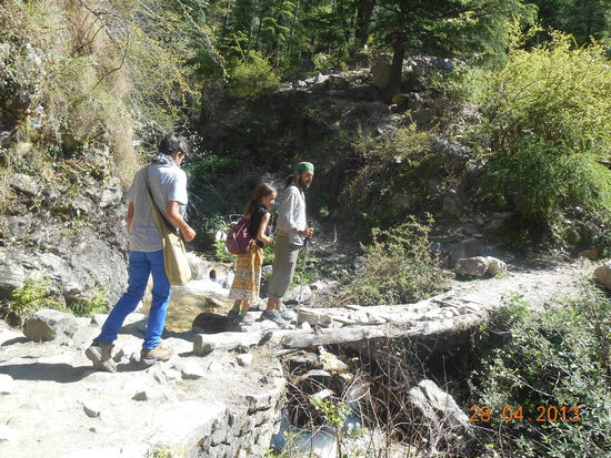 Der kleine Gebirgsbach