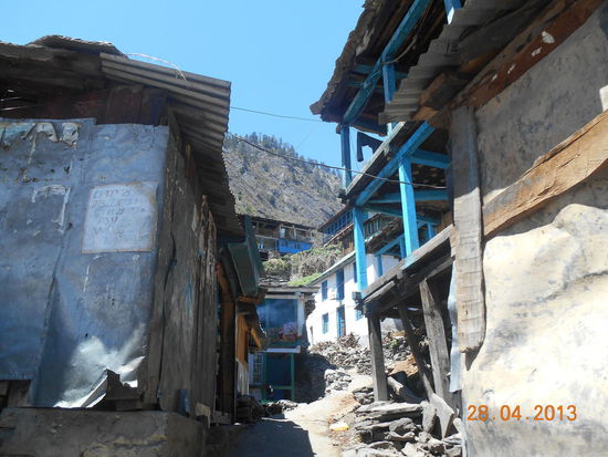 Teilweise ein wenig verkommen