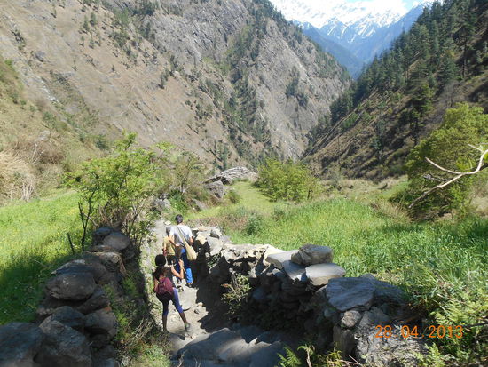 Wir haben den Weg wiedergefunden.